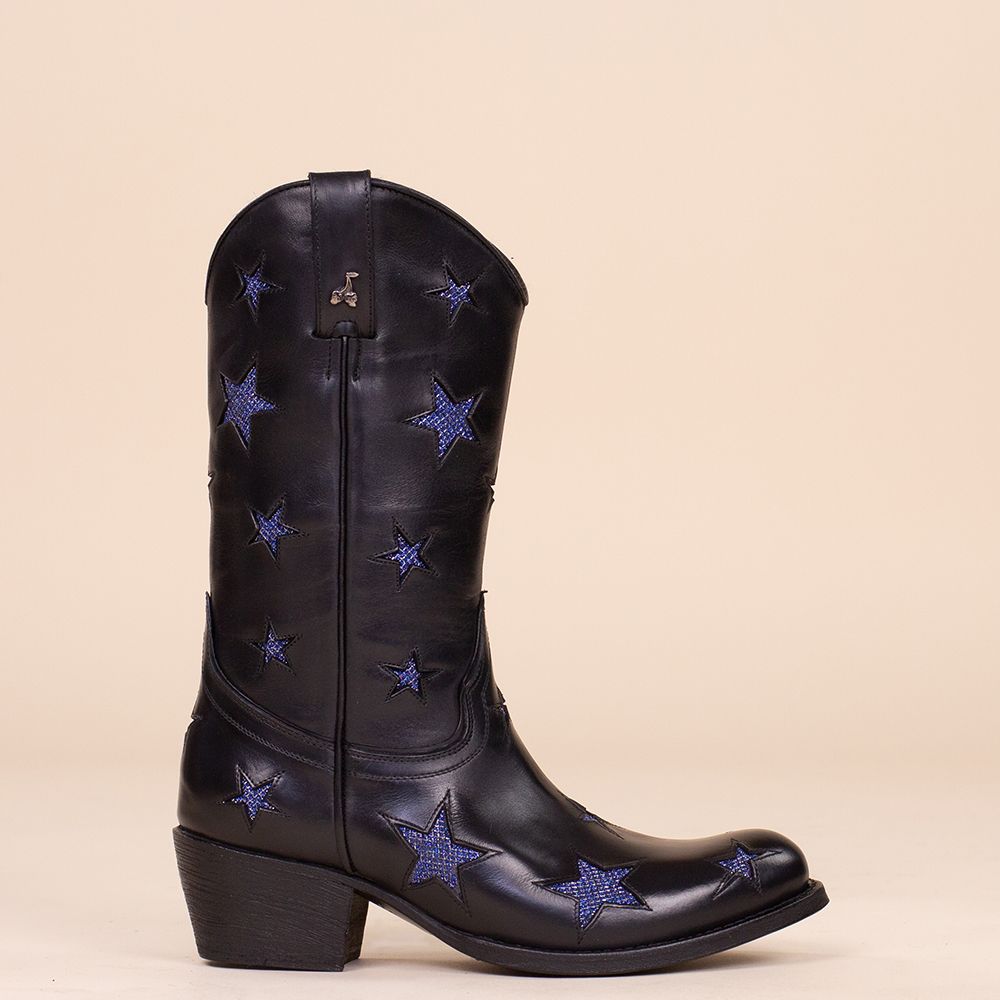 Cherry Cool Shuya cowboylaarzen stars