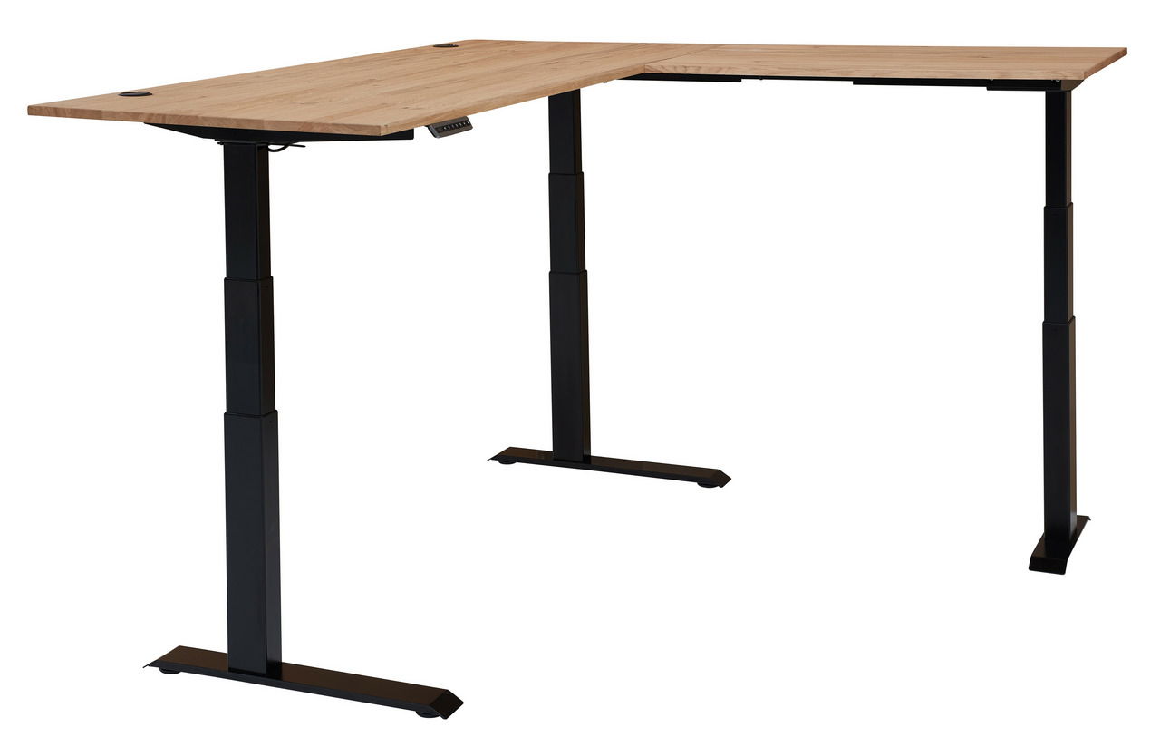 Linea Natura E-Eckschreibtisch Furnier SONOS