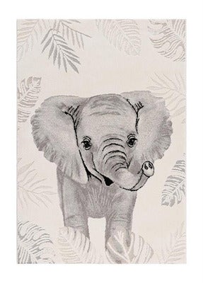 KMCarpets Gulvteppe Elefant 80x150, Creme