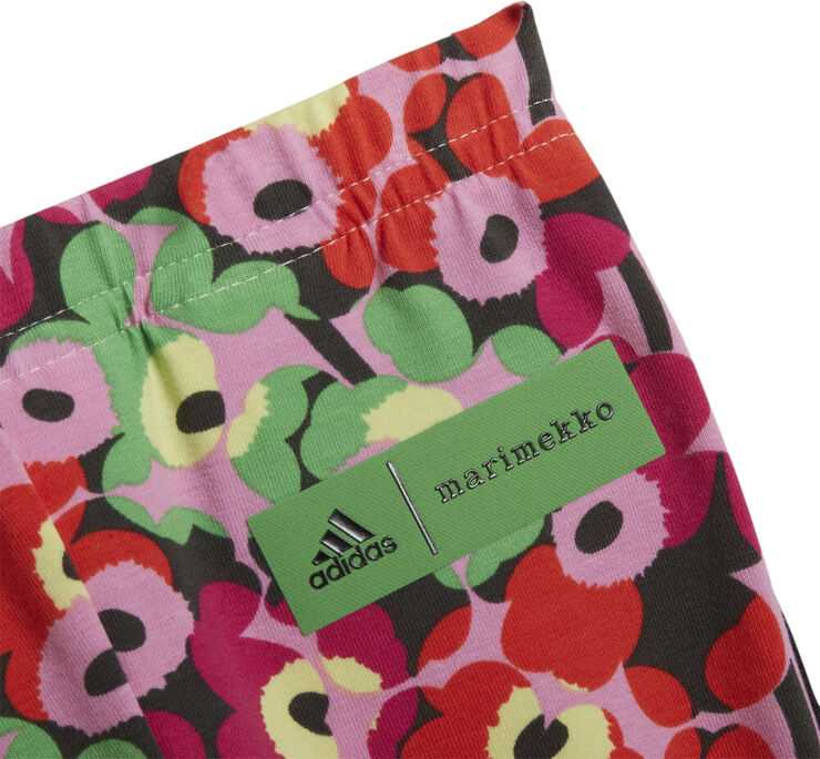 adidas adidas x Marimekko Summer sæt, T-shirt   leggings Hvid