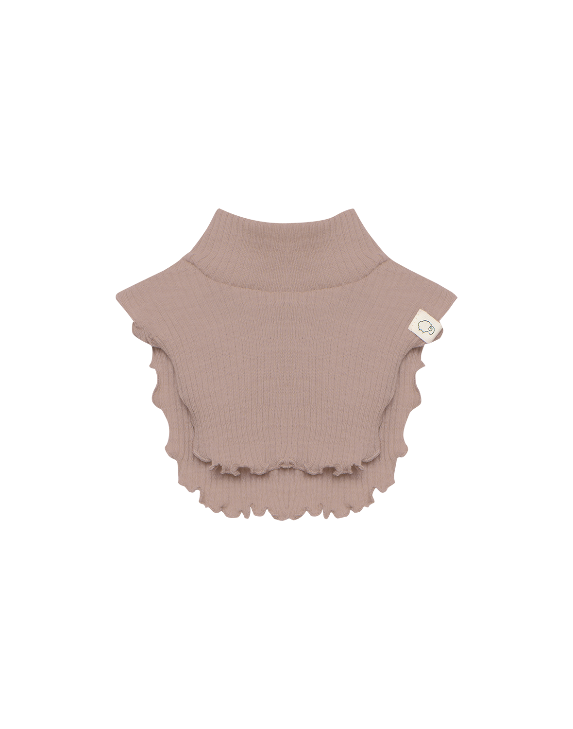 Nekwarmer van merinowol voor baby's