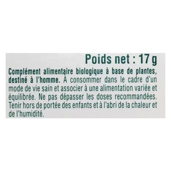 Biosens Organic Sexual Potency - 40 Cápsulas Vegetais