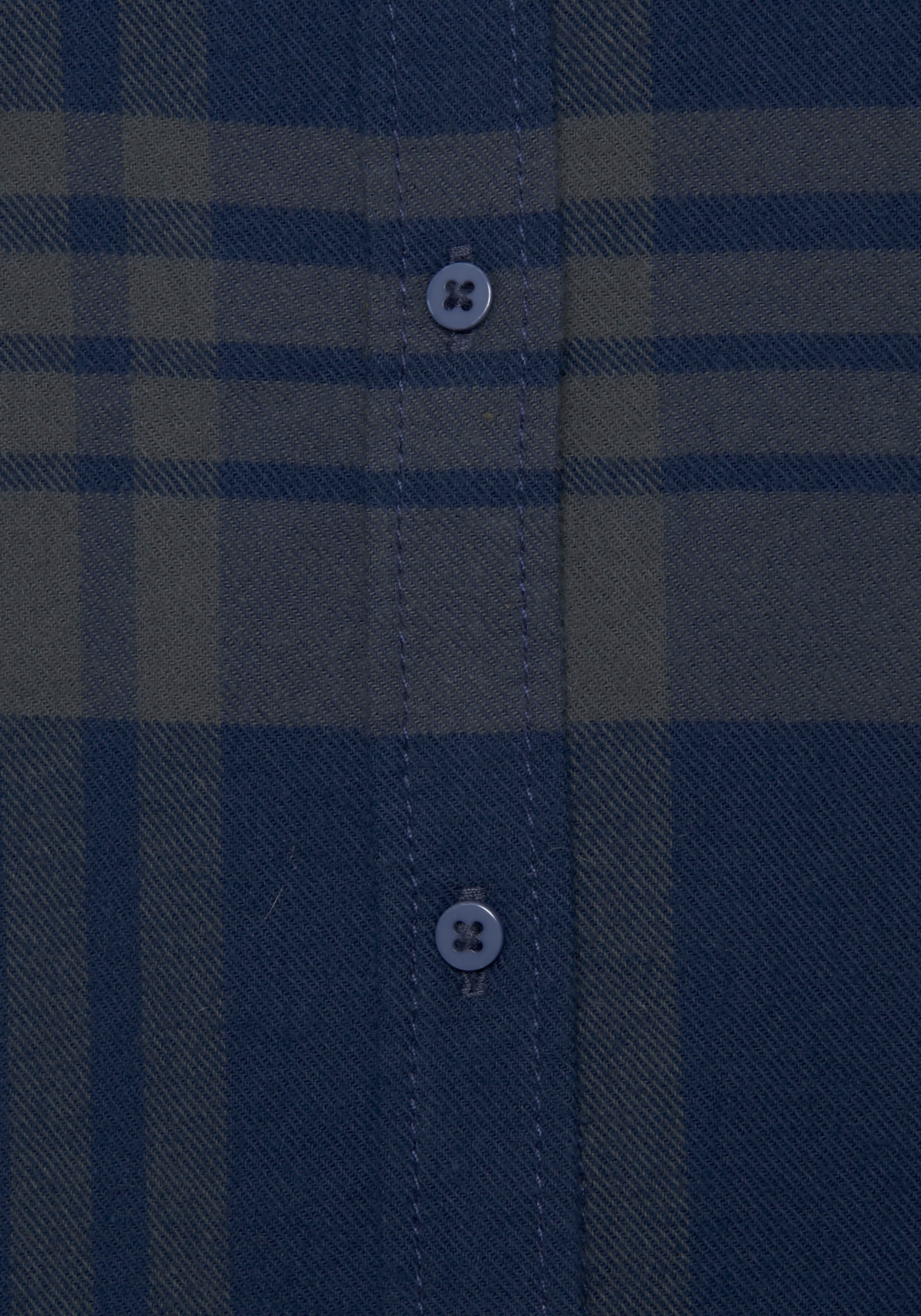 LASCANA Hemdbluse , aus weichem Flanell, Karobluse aus Baumwolle, Damenbluse