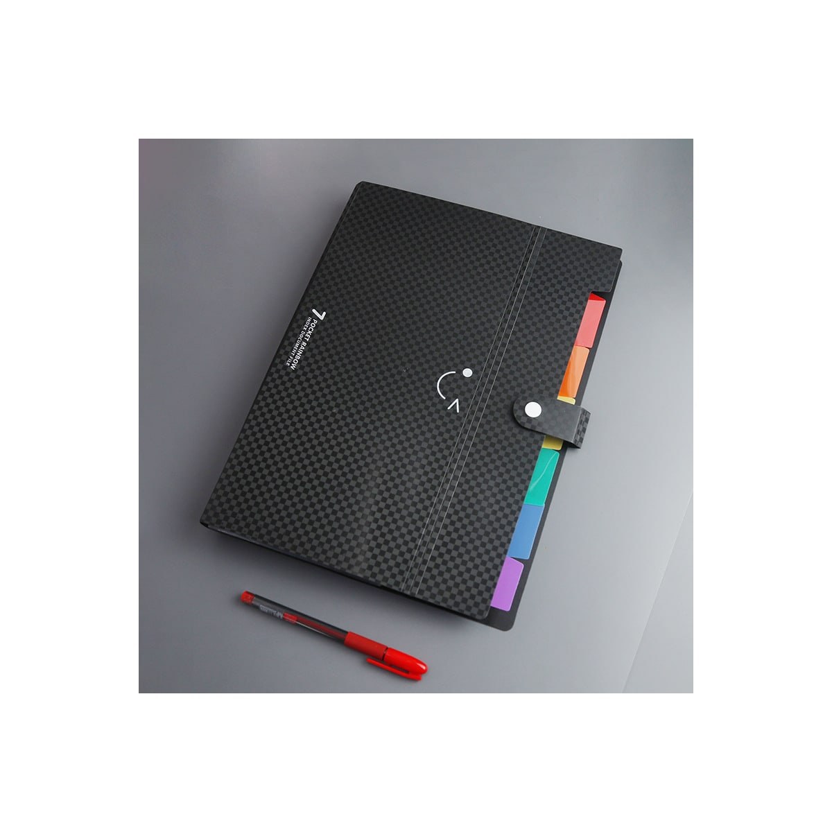 Utvide filmapper med etiketter, Accordion Document Organizer S