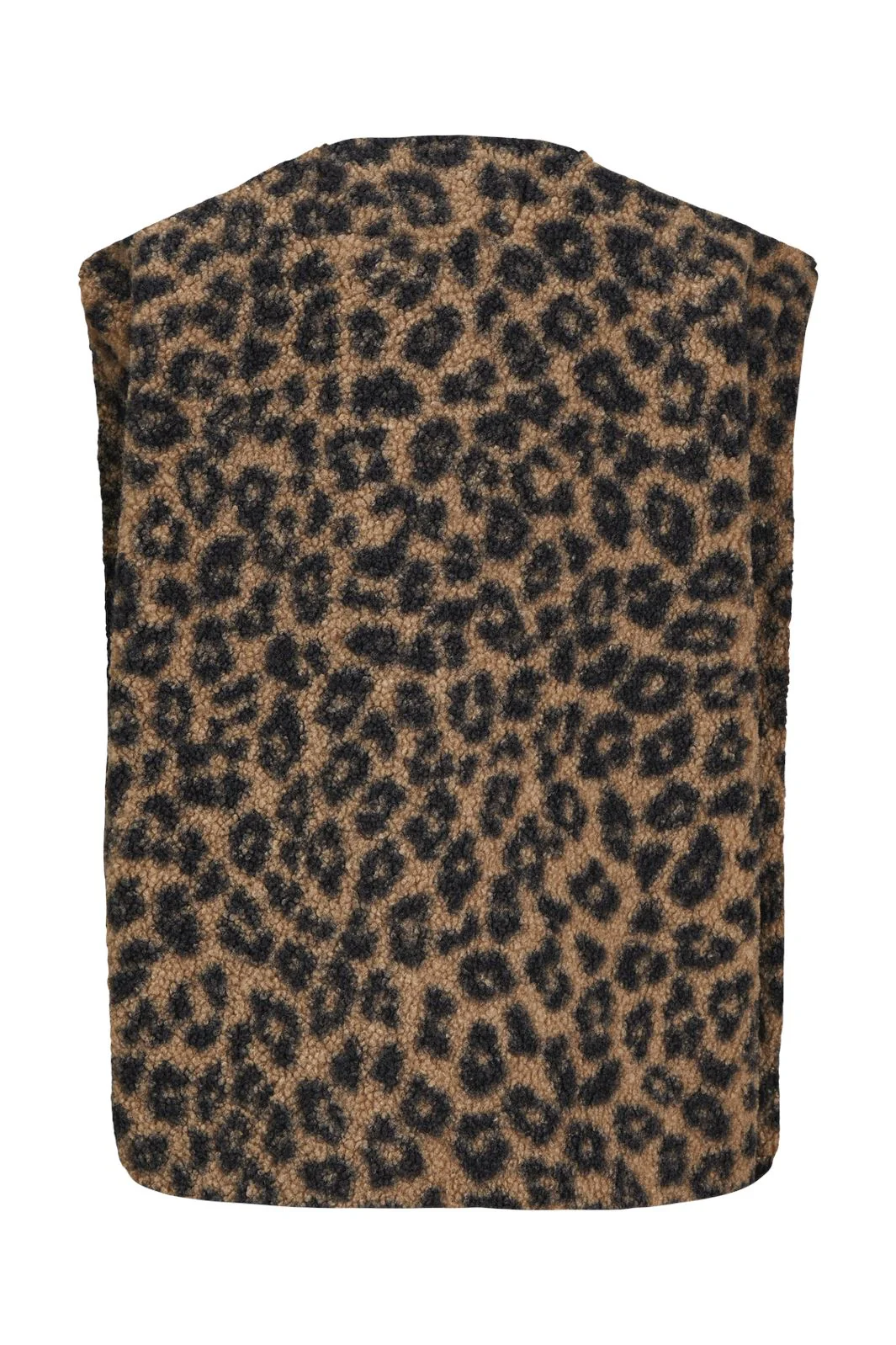 Jjxx Jxvera Teddy Vest 4733590 cornstalk leopard