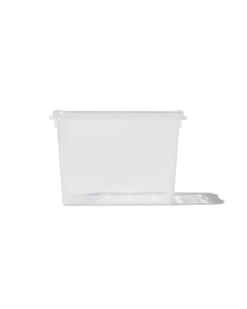 boîte de rangement 21x17x15 Amsterdam transparent