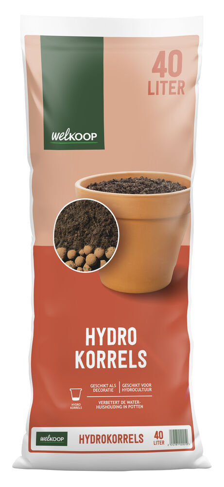 Welkoop - Hydrokorrels - 40L Pallet - 39 Zakken
