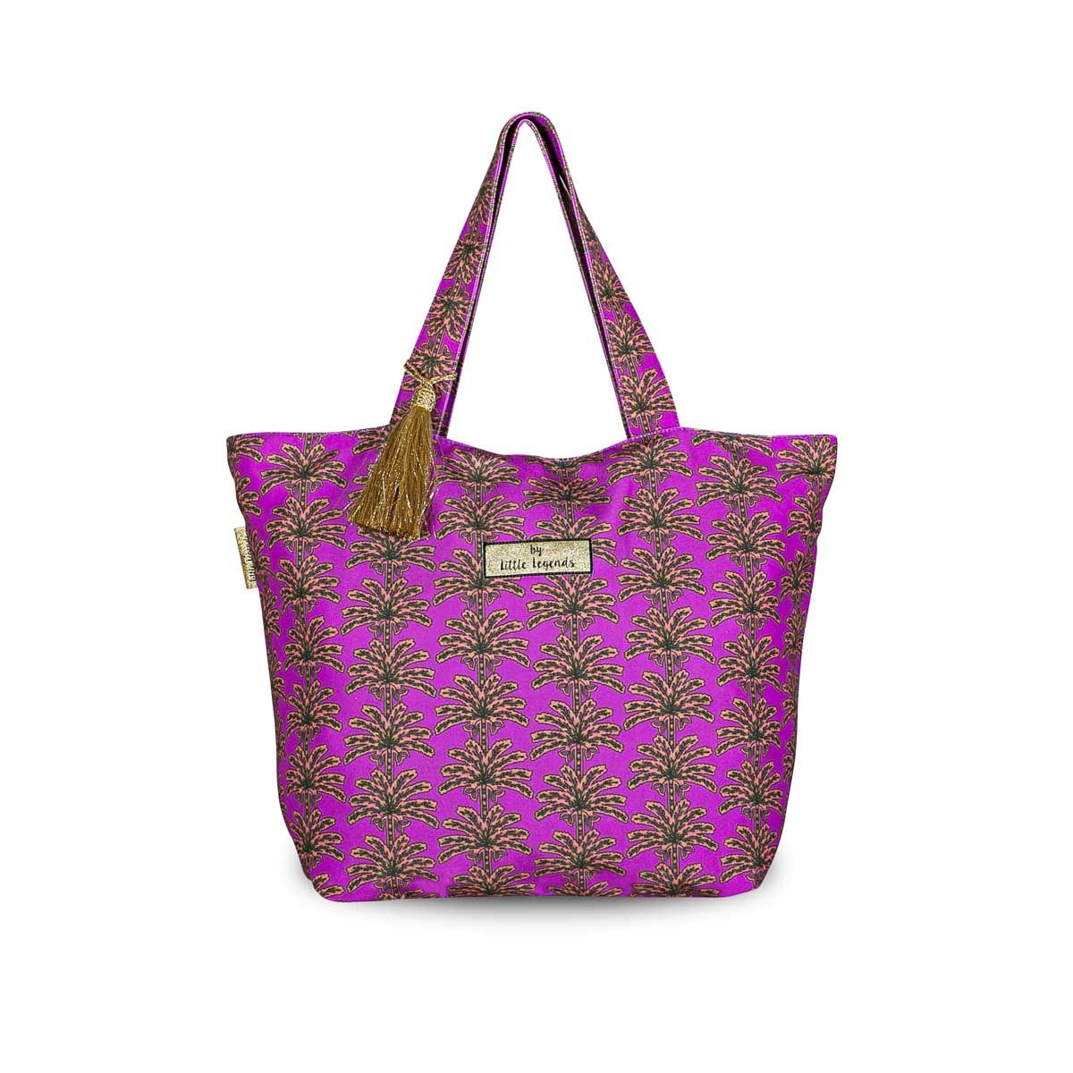Little Legends Beach Shopper Palm Tree Sunset