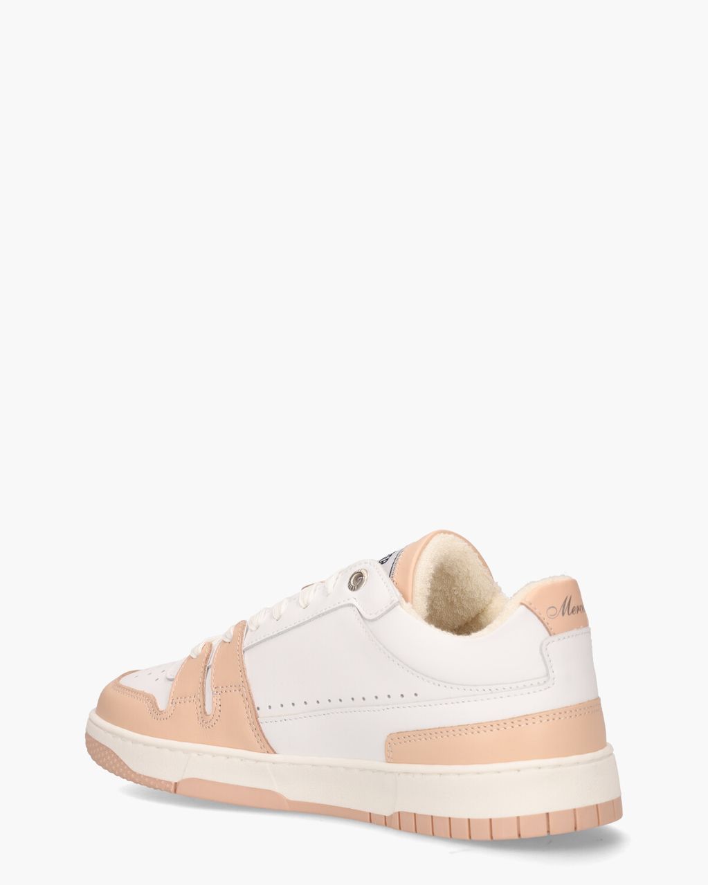 Mercer Amsterdam The Brooklyn M Wit/Roze Damessneakers