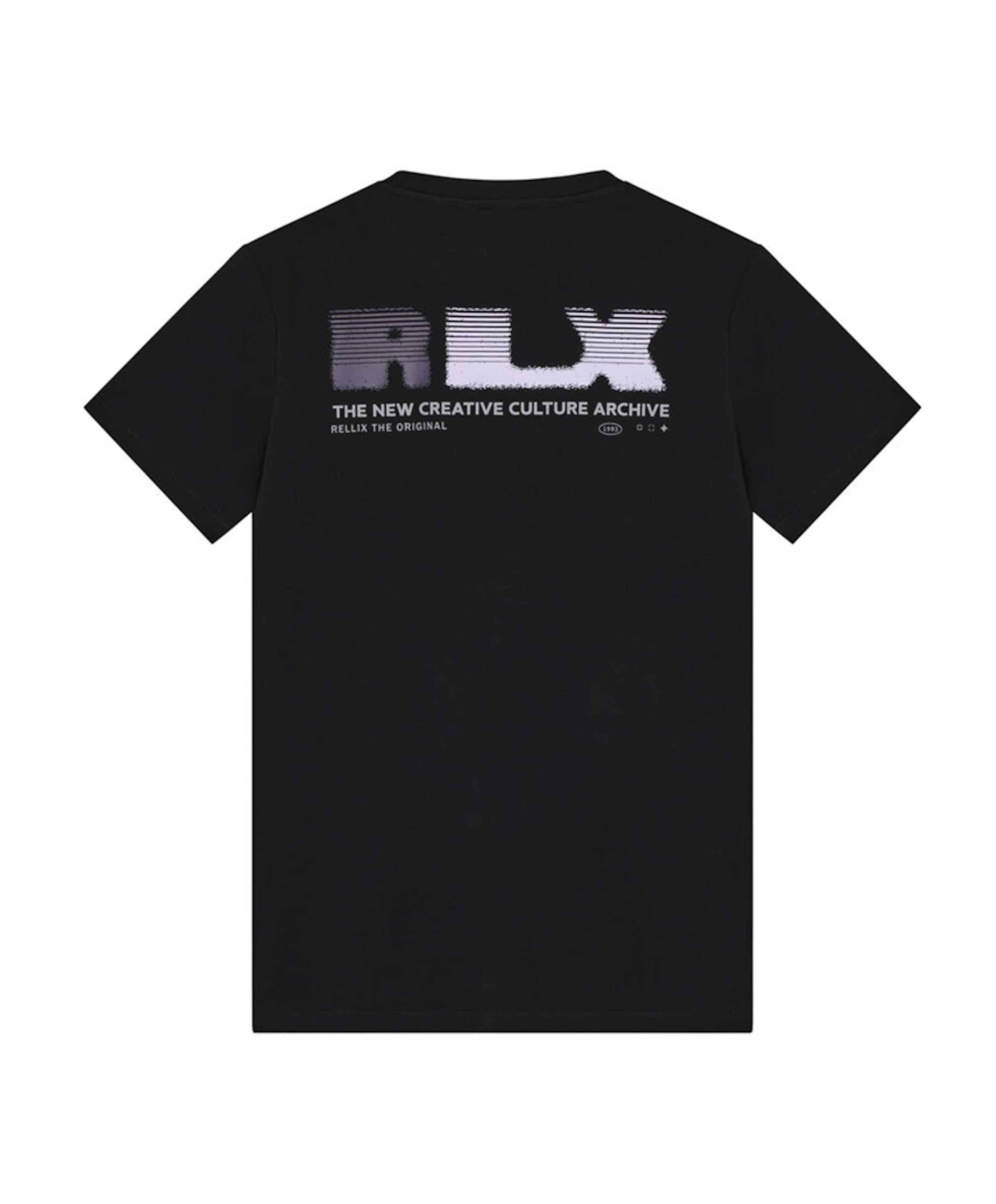 Rellix Jongens T-shirt zwart