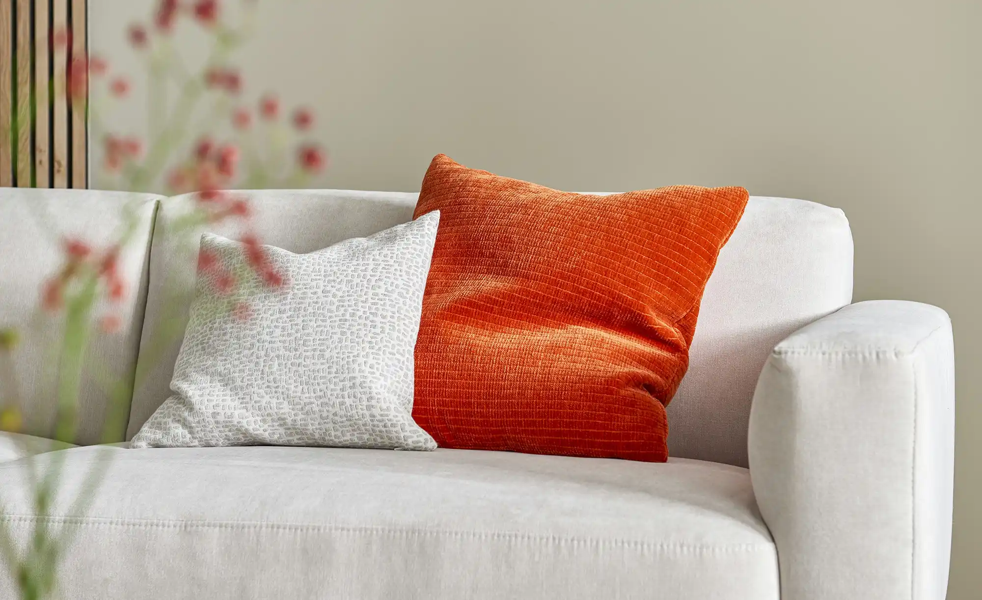 Jette Home Sofa 3-sitzig aus Velours Jette Member