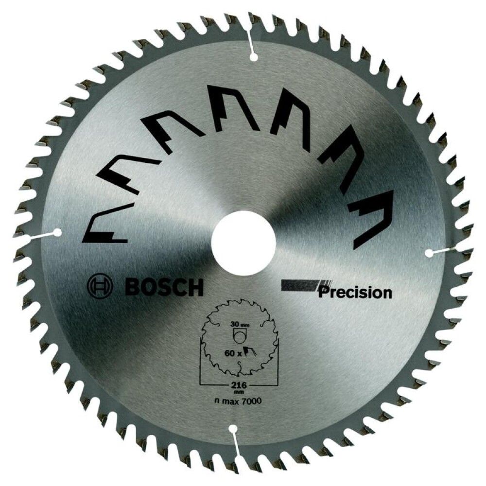 SIRKELSAGBLAD BOSCH216X30MM 60T PREC BOSCH