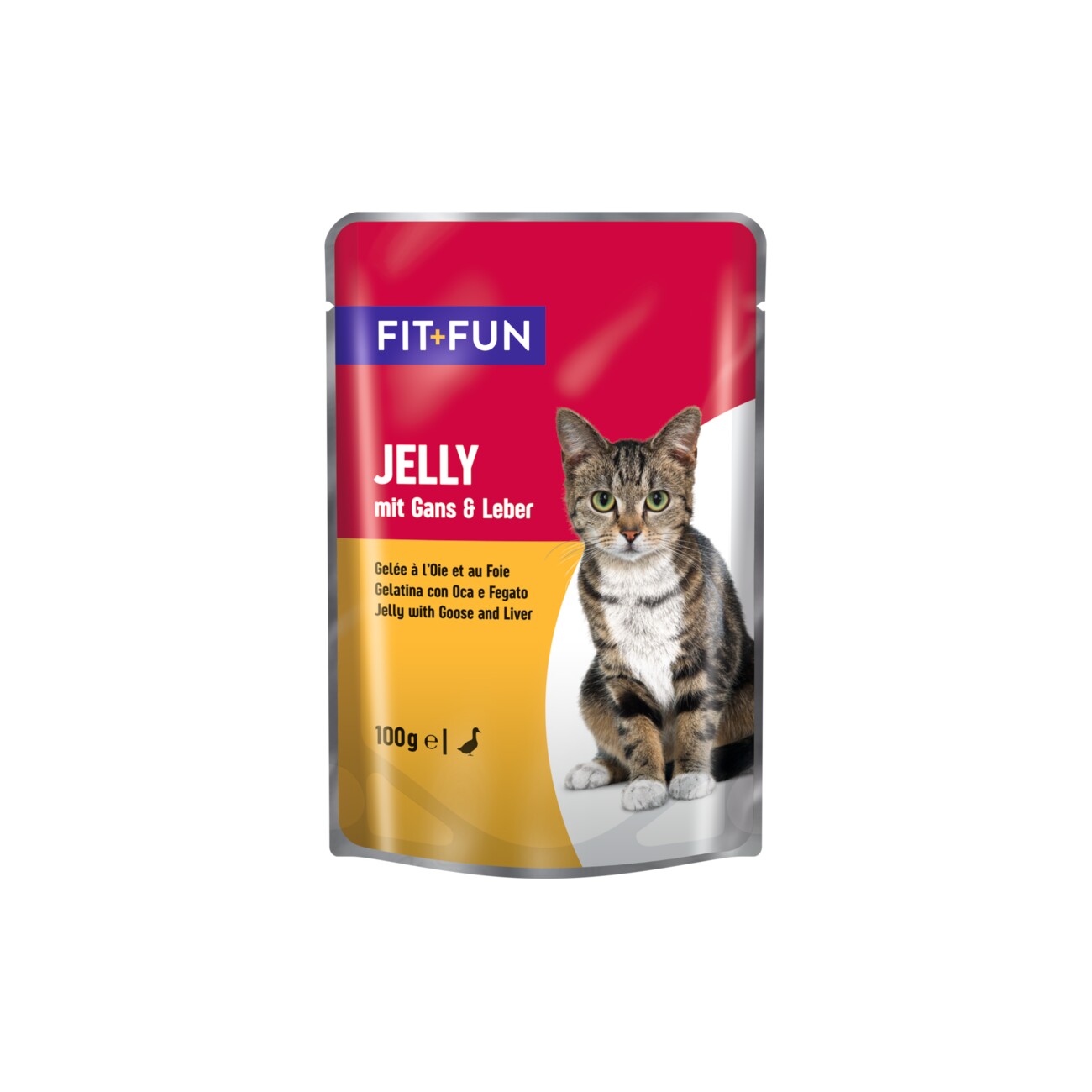FIT+FUN Jelly Multipack XXL 44x100g 4 leckere Sorten