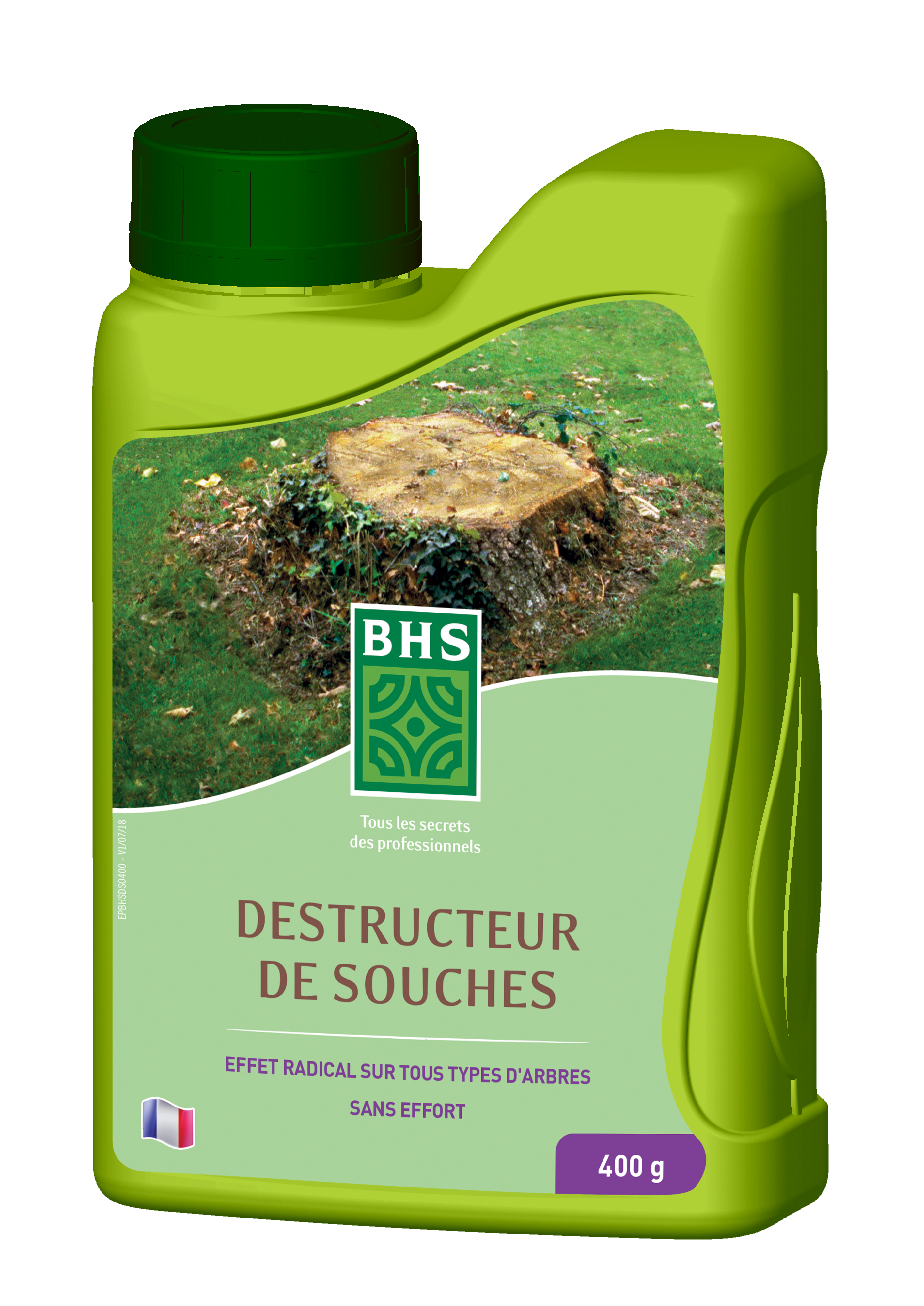 Dso400 | déstructeur de souche | 400 g |poudre à épandre | action rapi