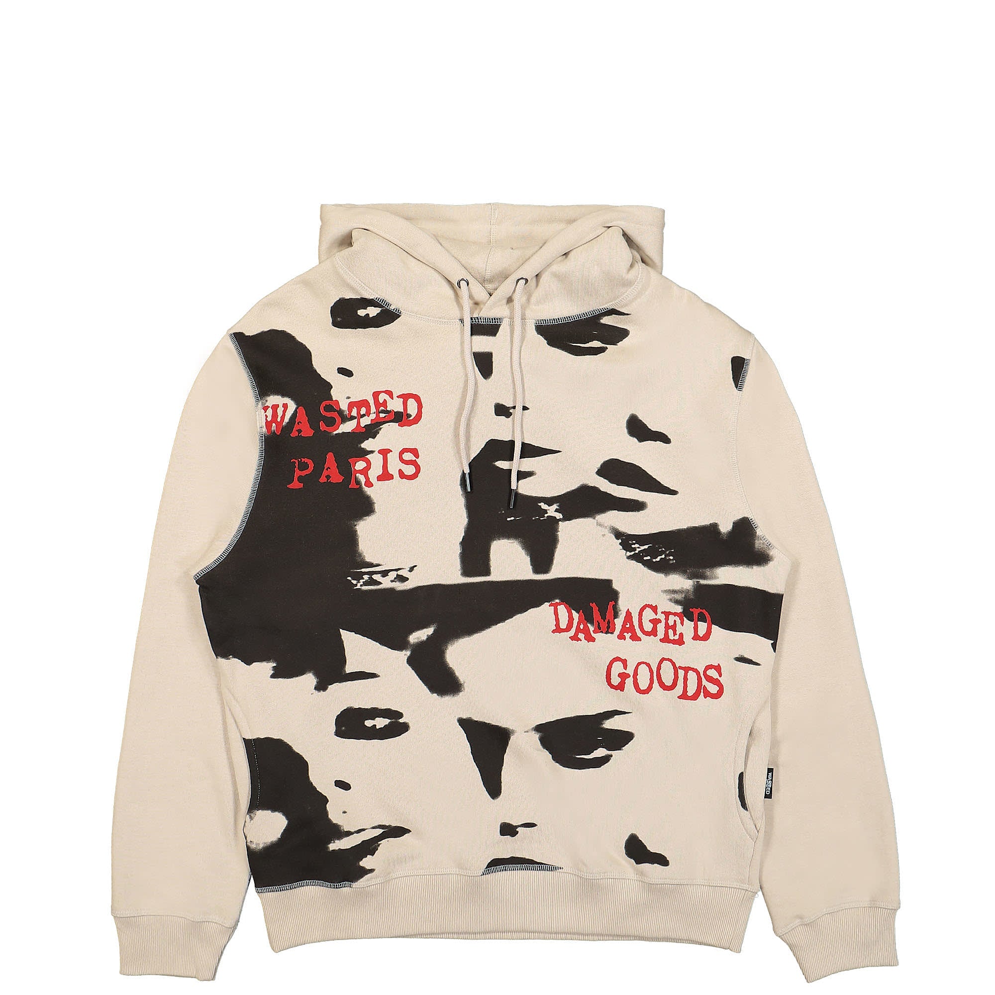 Wasted Paris<br>Side Pocket Damaged Goods Hoodie