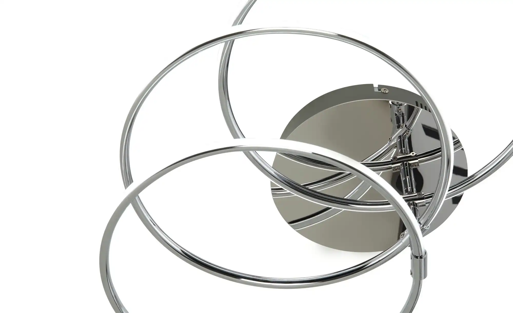 KHG LED-Deckenleuchte, 3-flammig, chrom `Ringe´