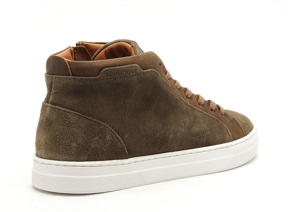 Schmoove boots bottine homme spark mid kaki