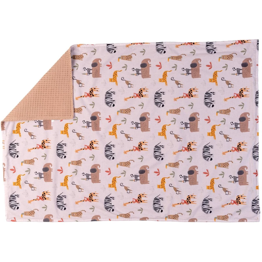 Ullenboom Babydecke Waffelpique Sand Savanne 70x100 cm