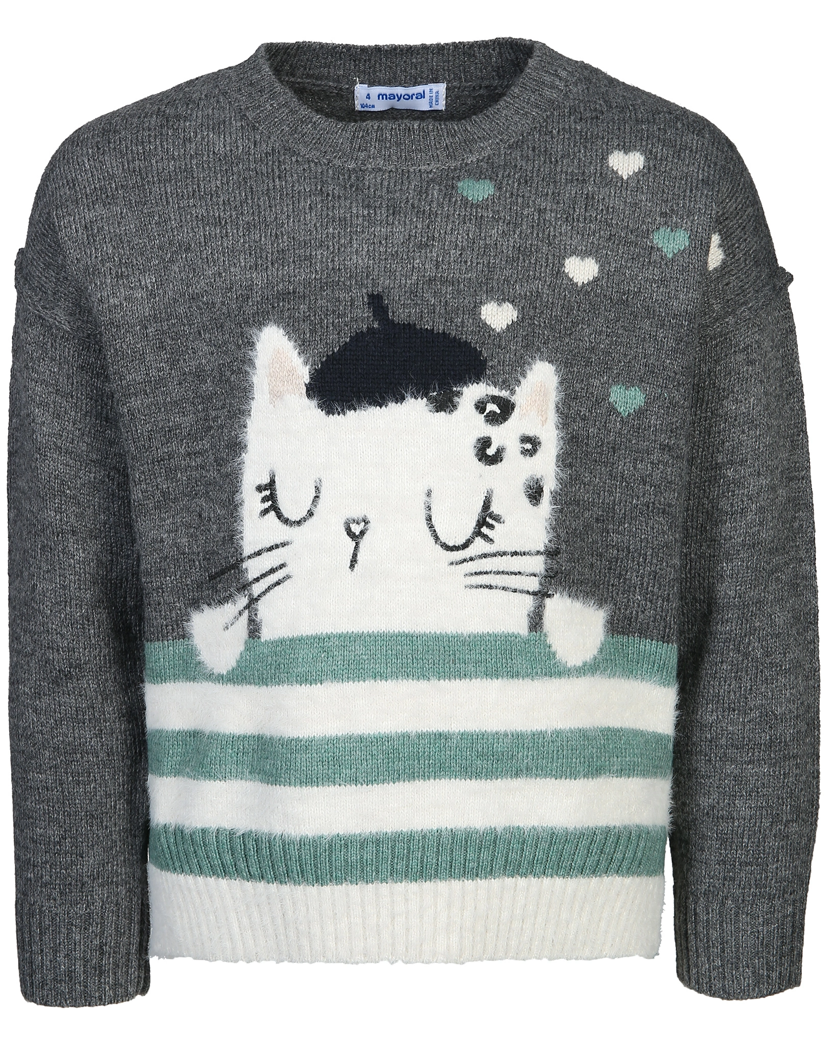Strickpullover GATO in grau