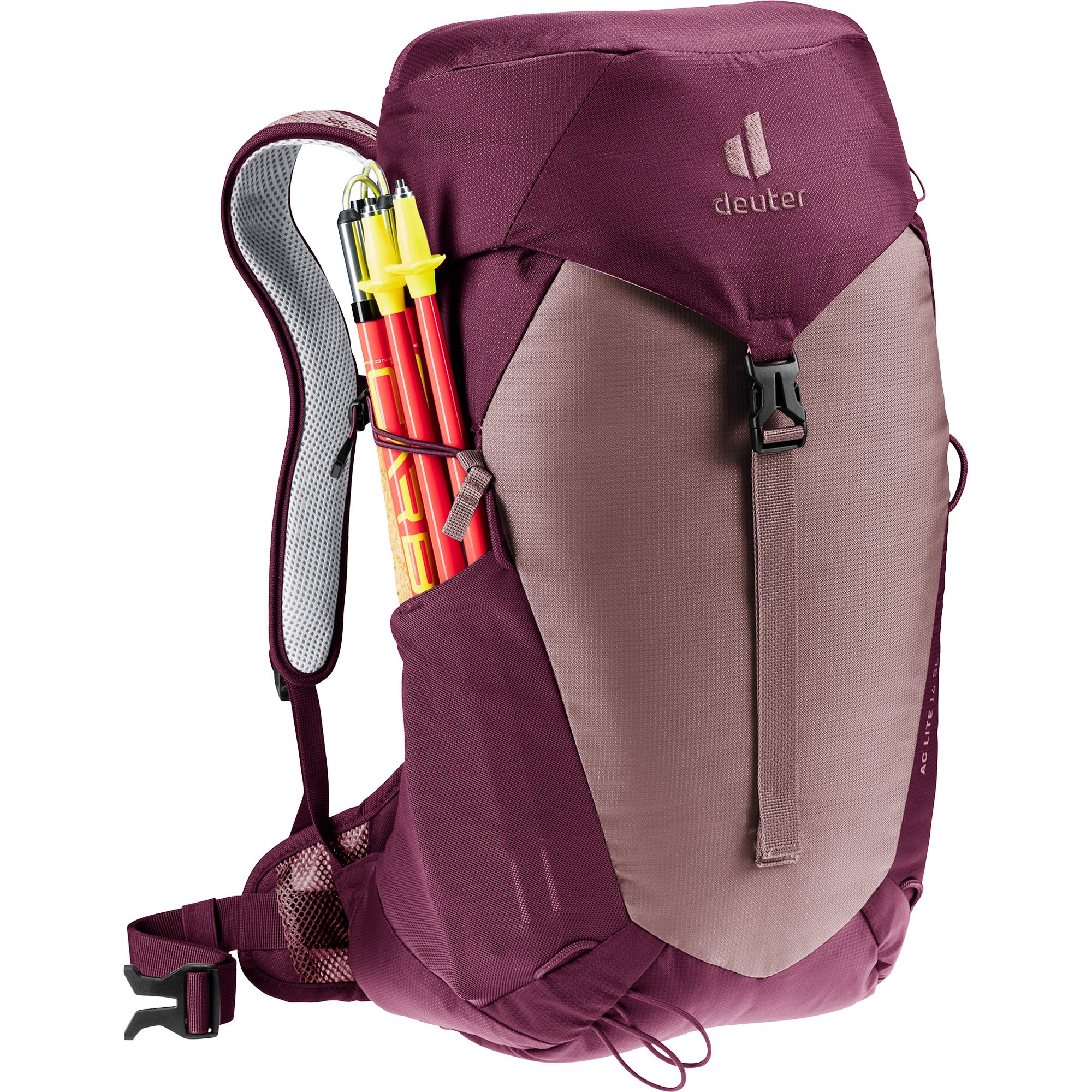 deuter AC Lite 14l SL Rucksack Damen ashrose cassis