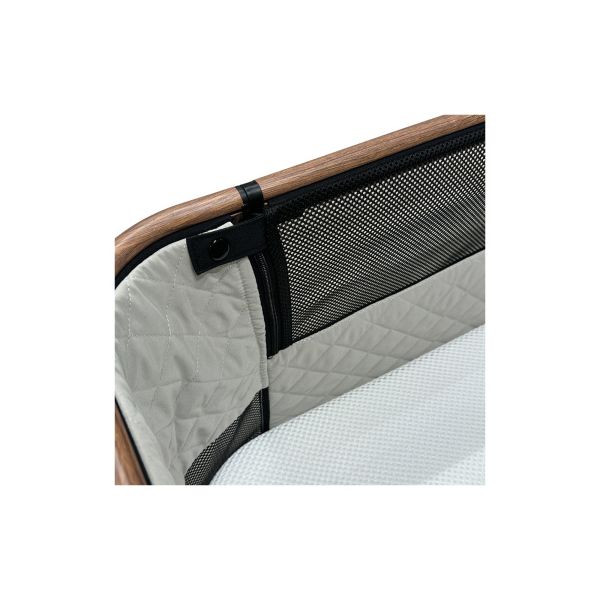 Qute Q-Breez Co-Sleeper - Woody Black