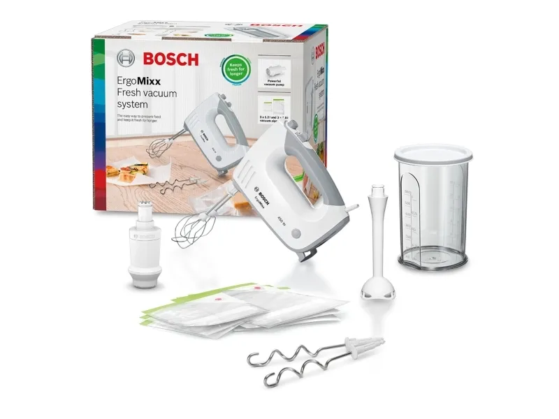 Bosch ErgoMixx MFQ364V0 - Håndmixer - 450 W - hvid
