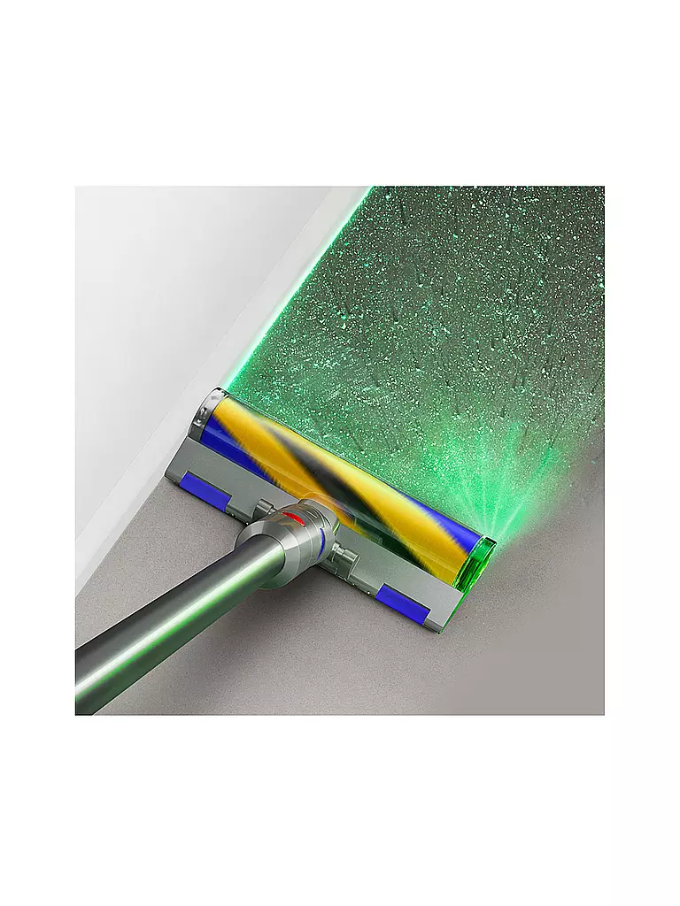 DYSON Staubsauger V15 DETECT ABSOLUTE Nickel/Gelb silber
