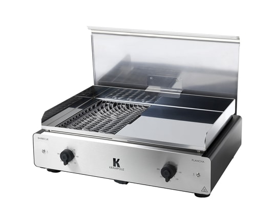 KRAMPOUZ - Accessoire plancha ACD1 capot inox pour plancha Duo K