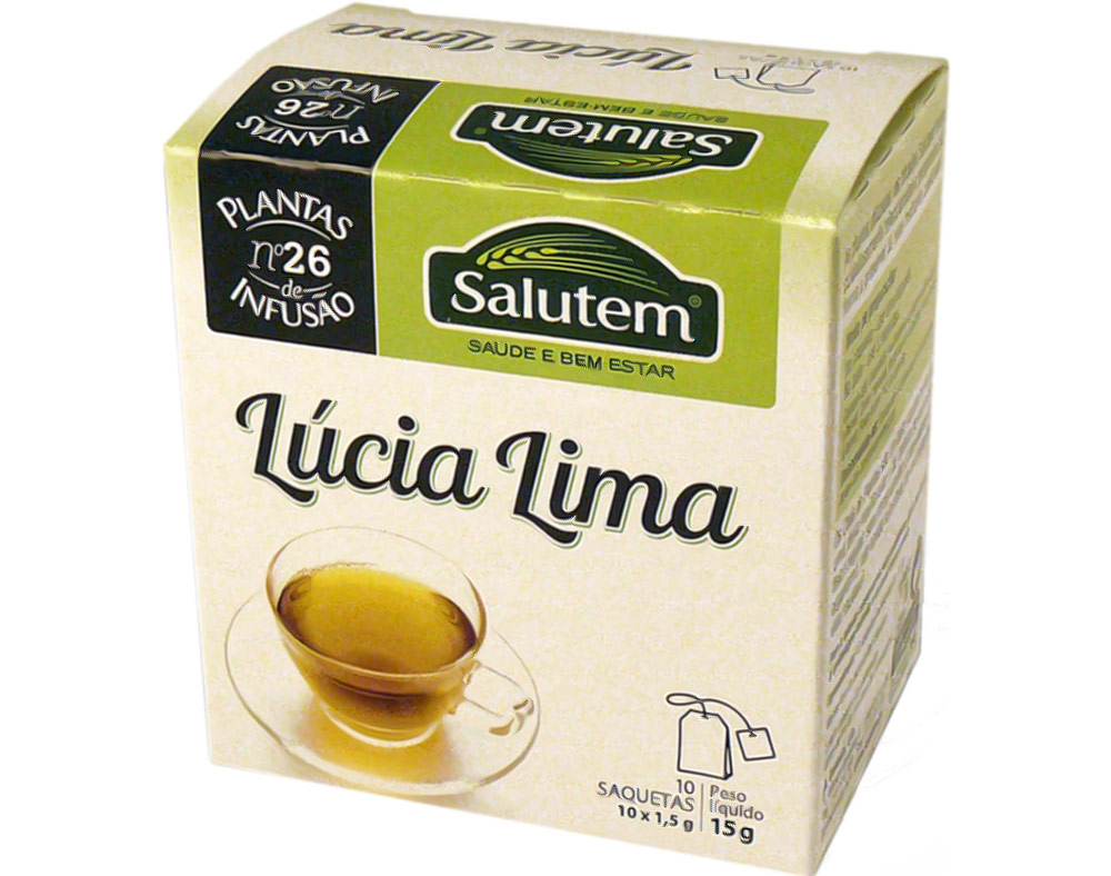 CHÁ SALUTEM INFUSÃO Nº26 LÚCIA LIMA 10 SAQUETAS