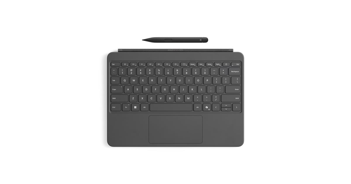 MicrosoftSurface Pro 12-inch toetsenbord met Slim Pen  (Zwart, EU lay-out (QWERTY))