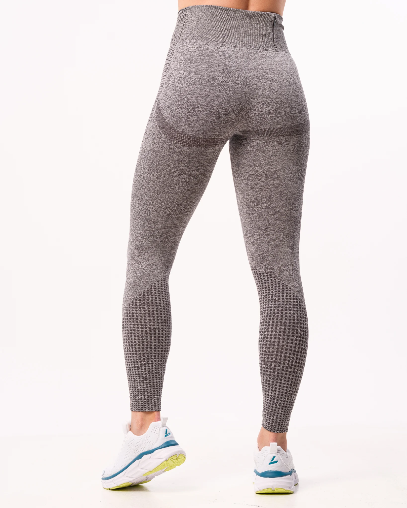 LEVITY Phase Seamless Tights Grey Shark Marl