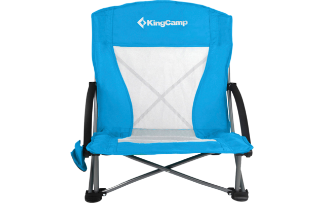 KingCamp Beach Chair bequemer Faltstuhl mit Liegestuhl-Komfort