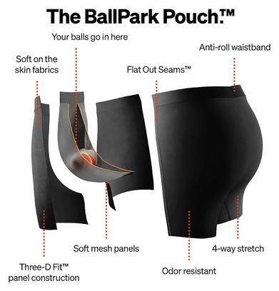 Collant Long Saxx Roast Master Mw Bottom Noir