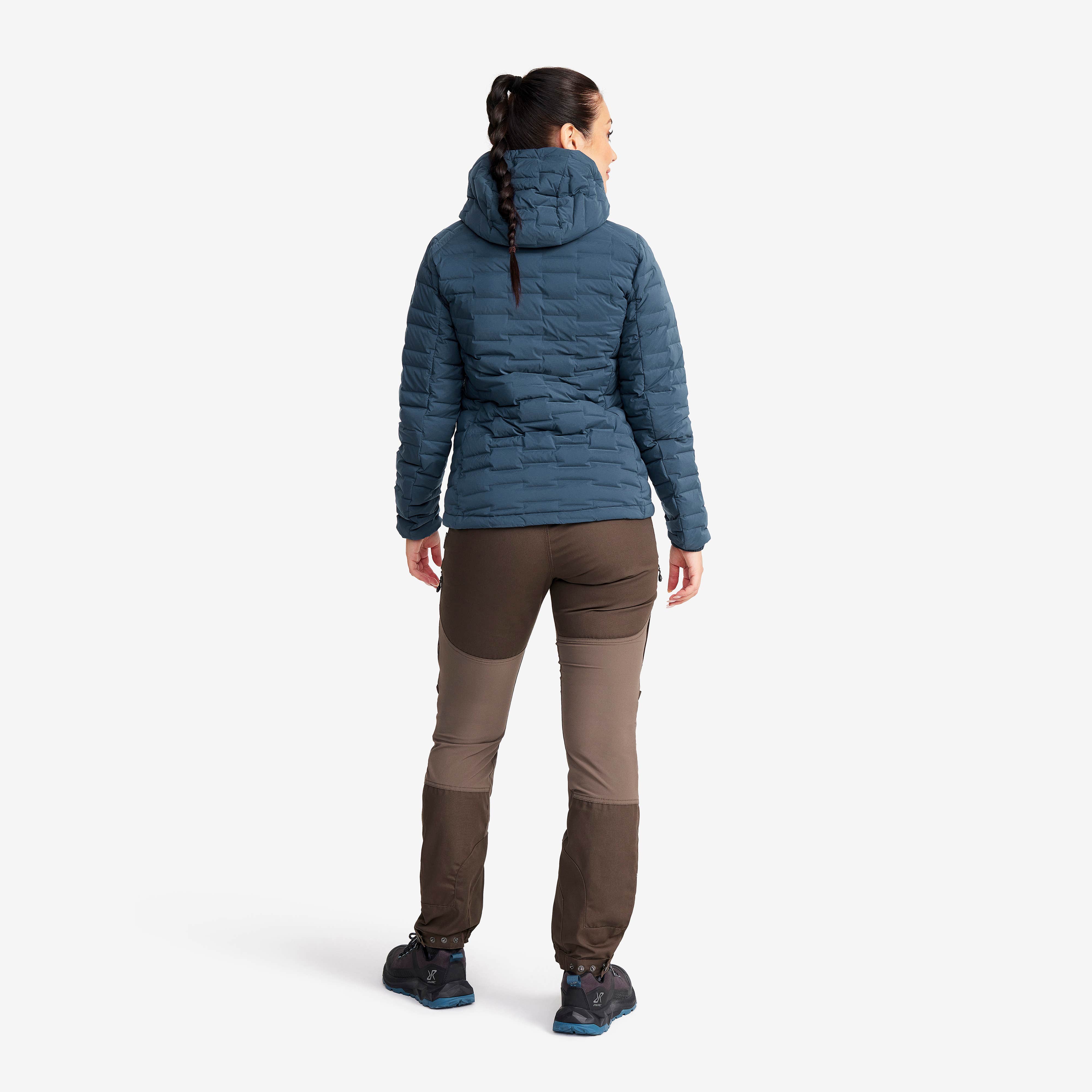 Flex Stretch Down Jacket Dame Moonlit Ocean
