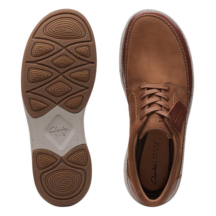 Clarks Nature 5 LO dark tan combi