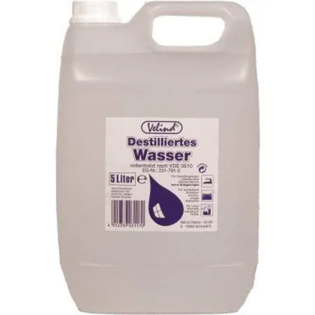 Velind 31170 Destilliertes Wasser, 5l