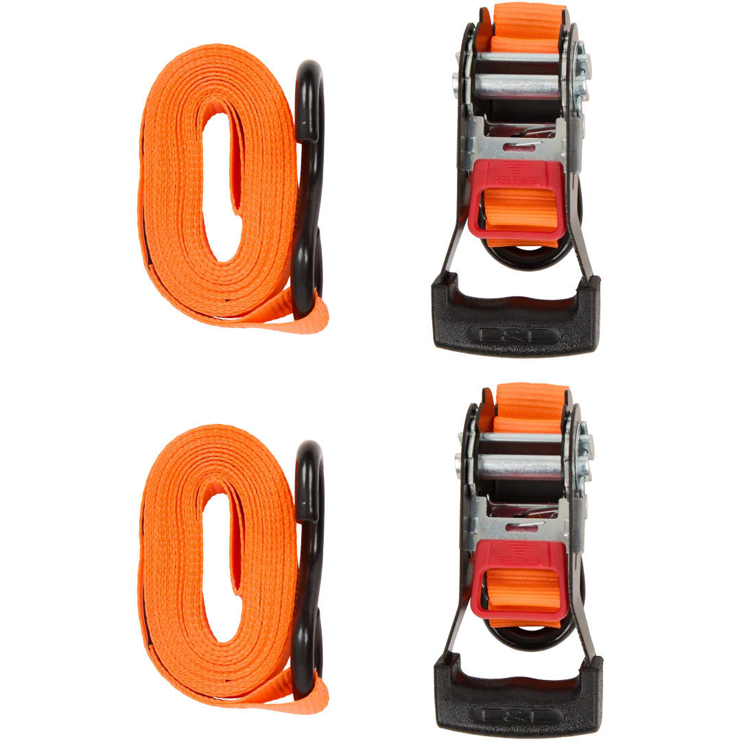 C&C spanband met ratelsluiting 5m x 25 mm | 2 stuks | diverse kleuren