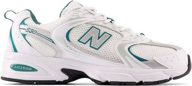 New Balance Retro Style Sneakers met Abzorb Systeem White Unisex