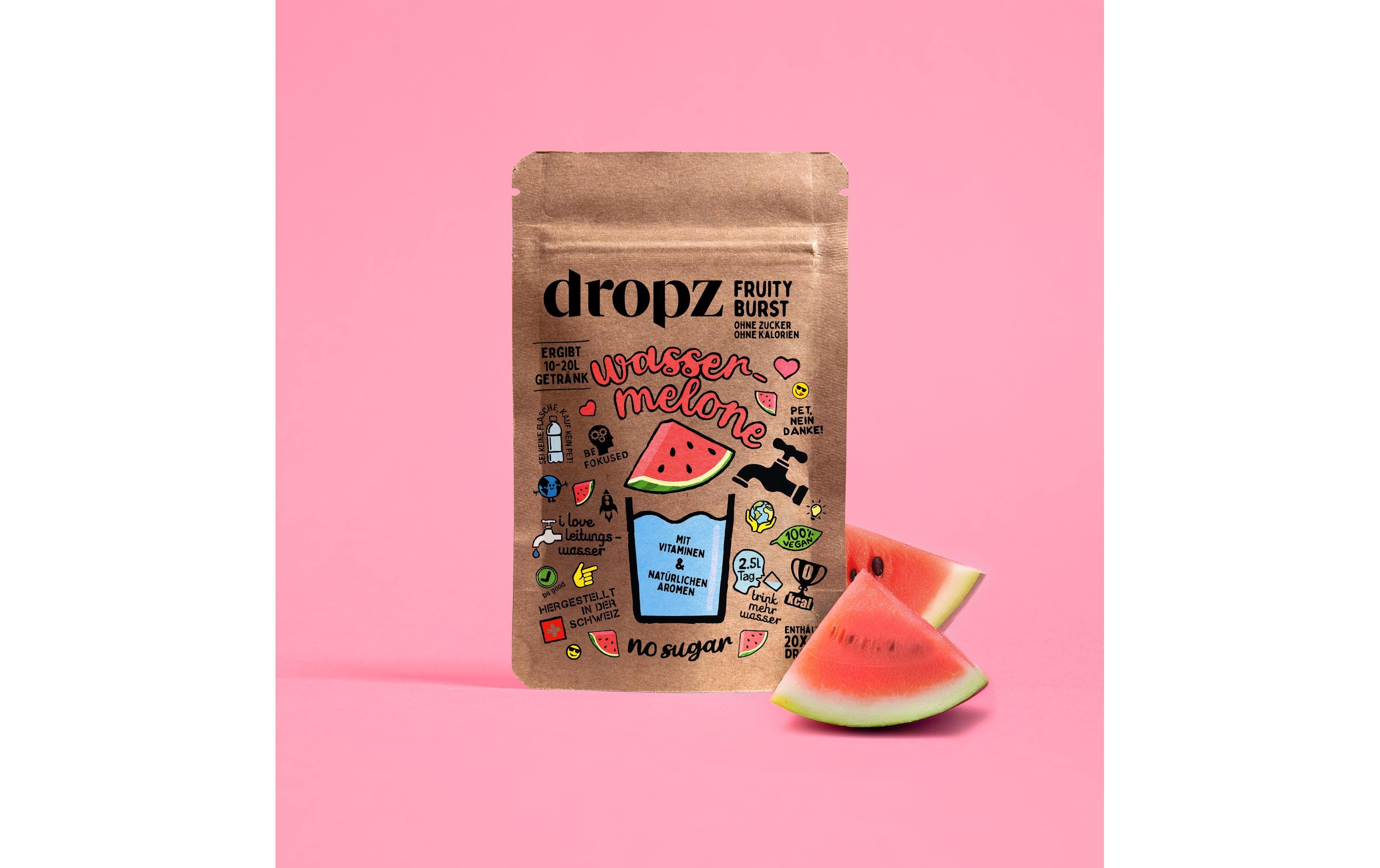 Wassermelone 1 Beutel à 20 StückFür leckere Erfrischungsgetränke ohne mühsames Schleppen von Flaschen