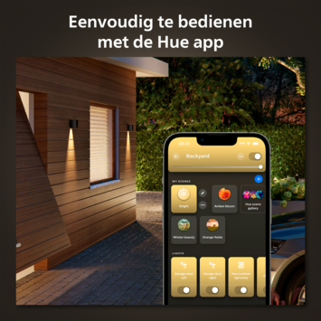 Philips Hue outdoor buitenlamp Resonate zwart
