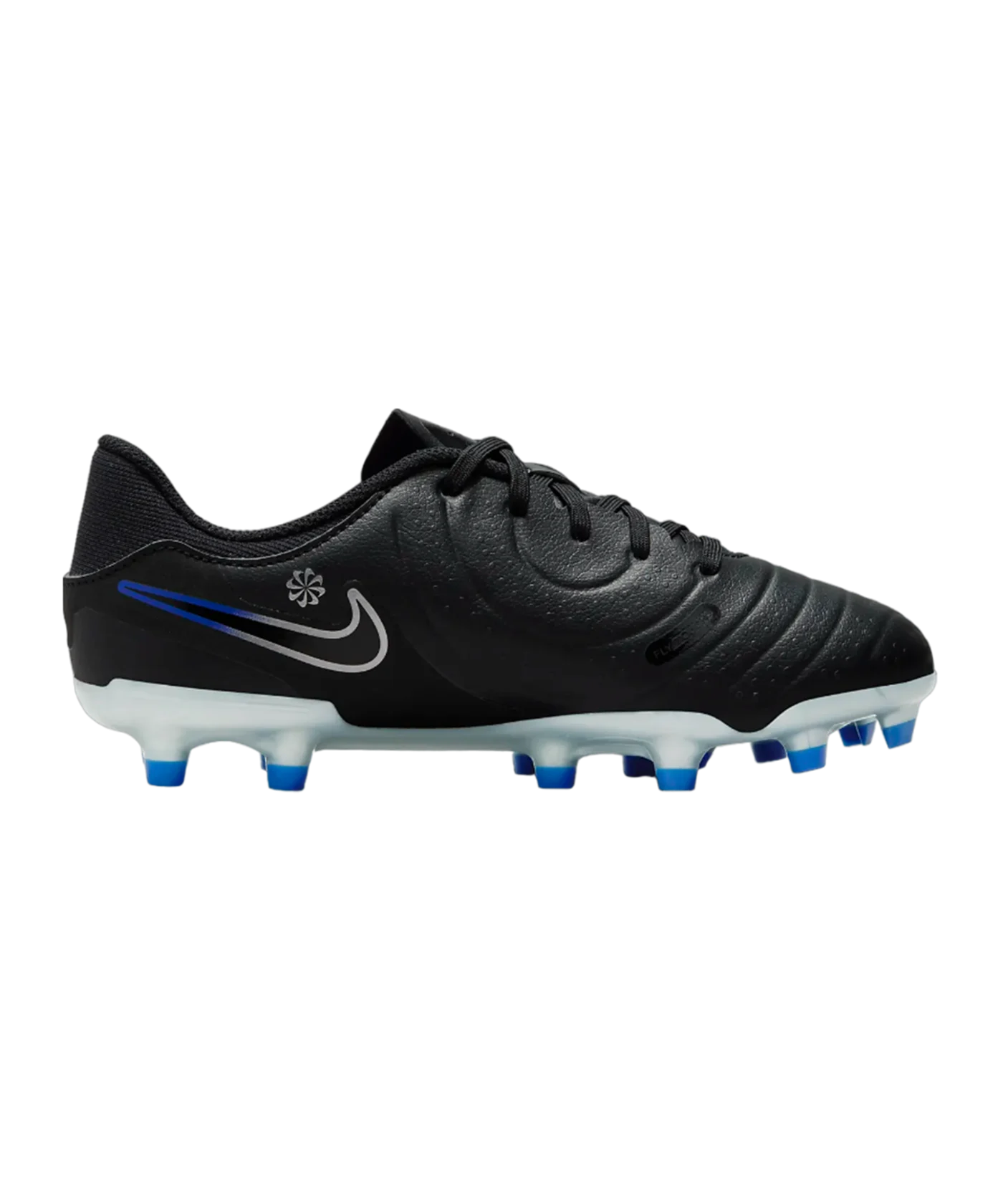 Nike Jr Tiempo Legend X Academy FG/MG Shadow Kids Schwarz Silber Blau F040
