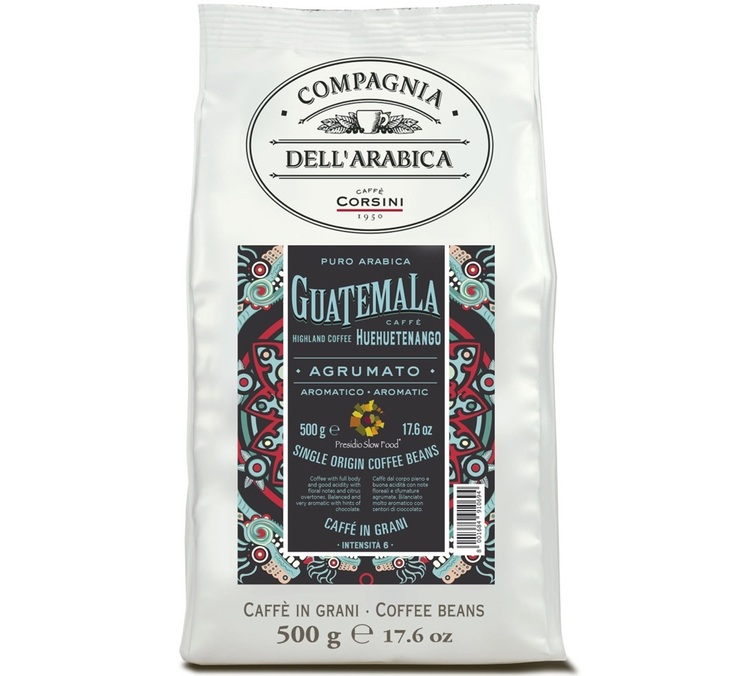 250g Café en grains Corsini : Guatemala Huehuetenango Highland