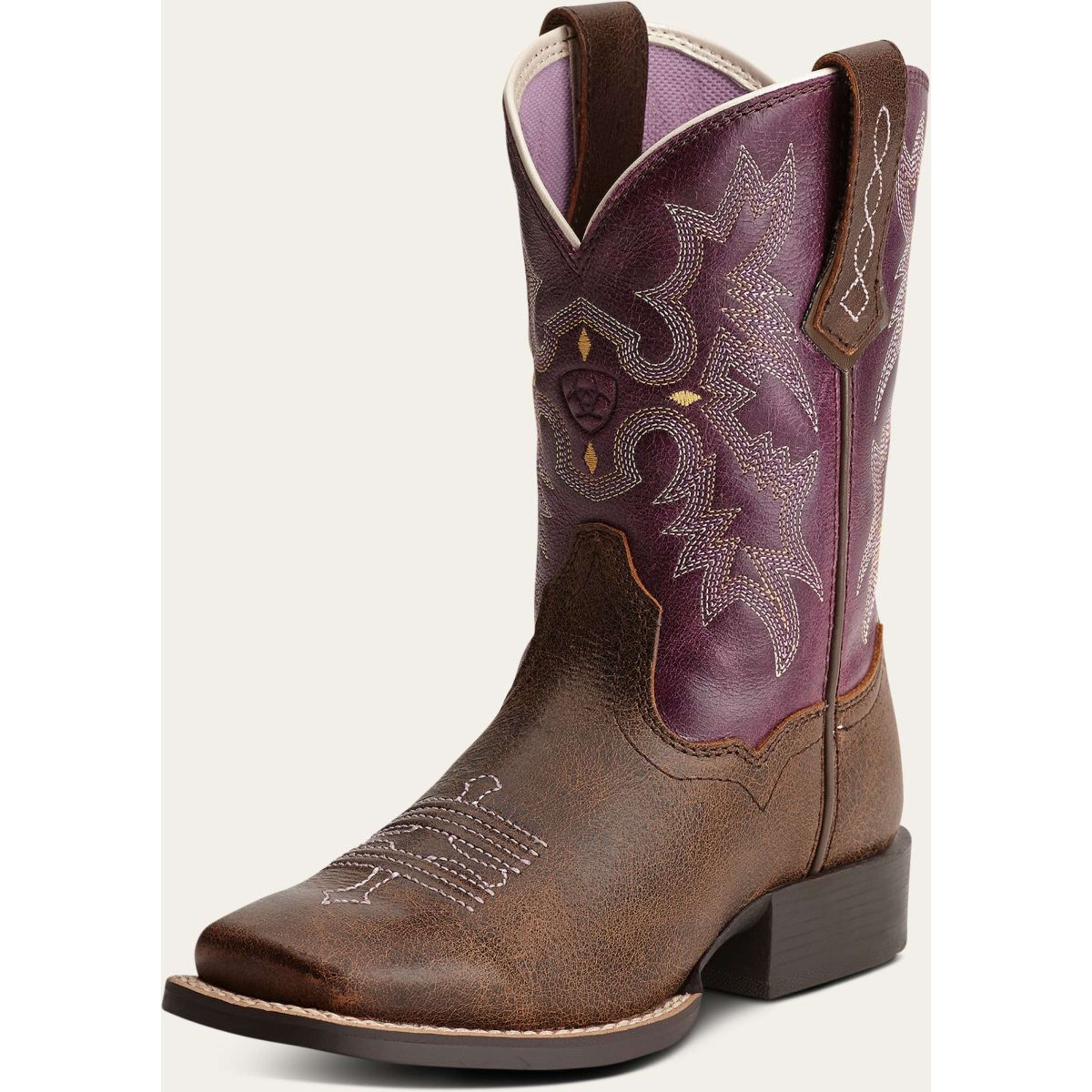 Ariat Westernlaarzen YTH Tombstone VNTG Bruin