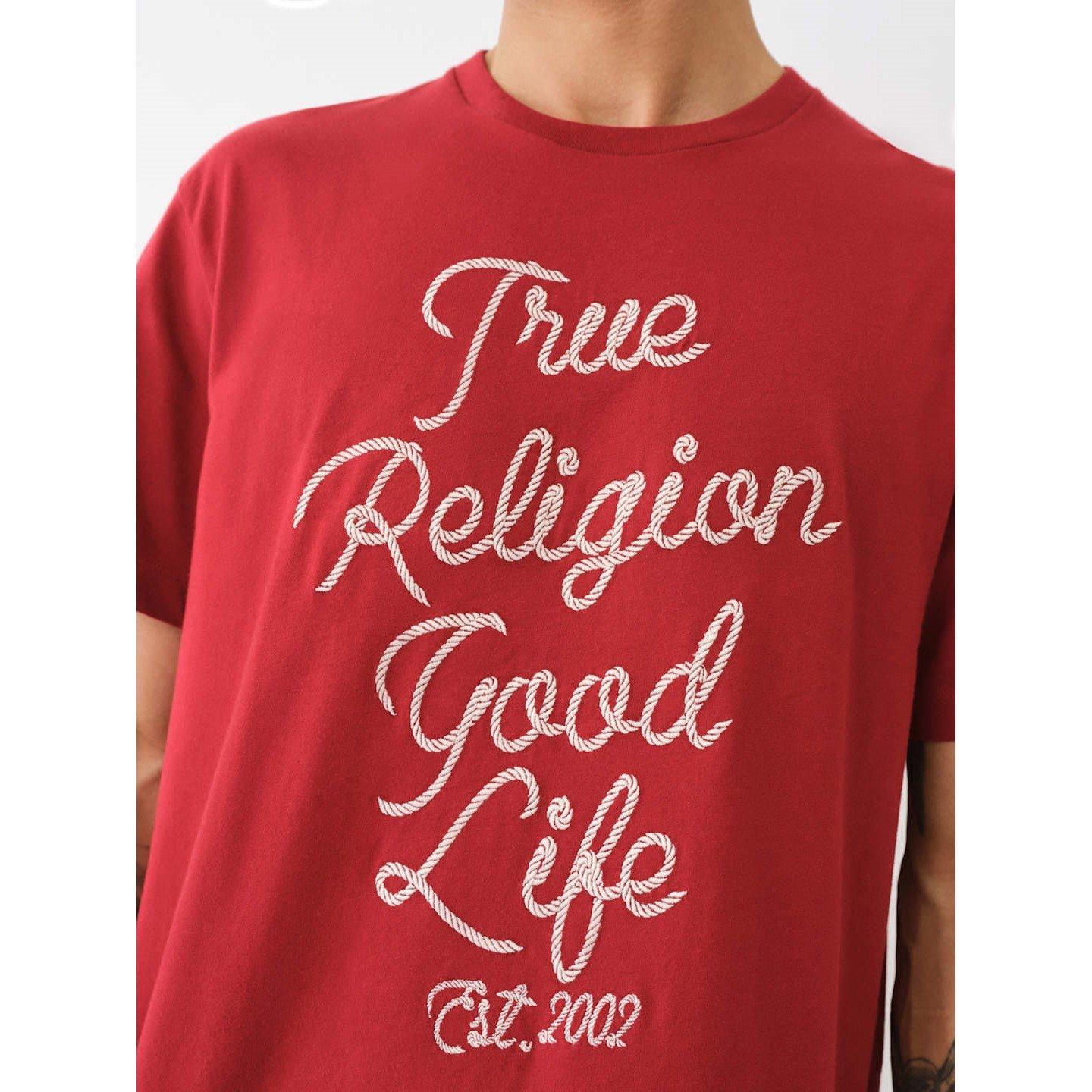 True Religion Rlxd Rope Emb T Sn99
