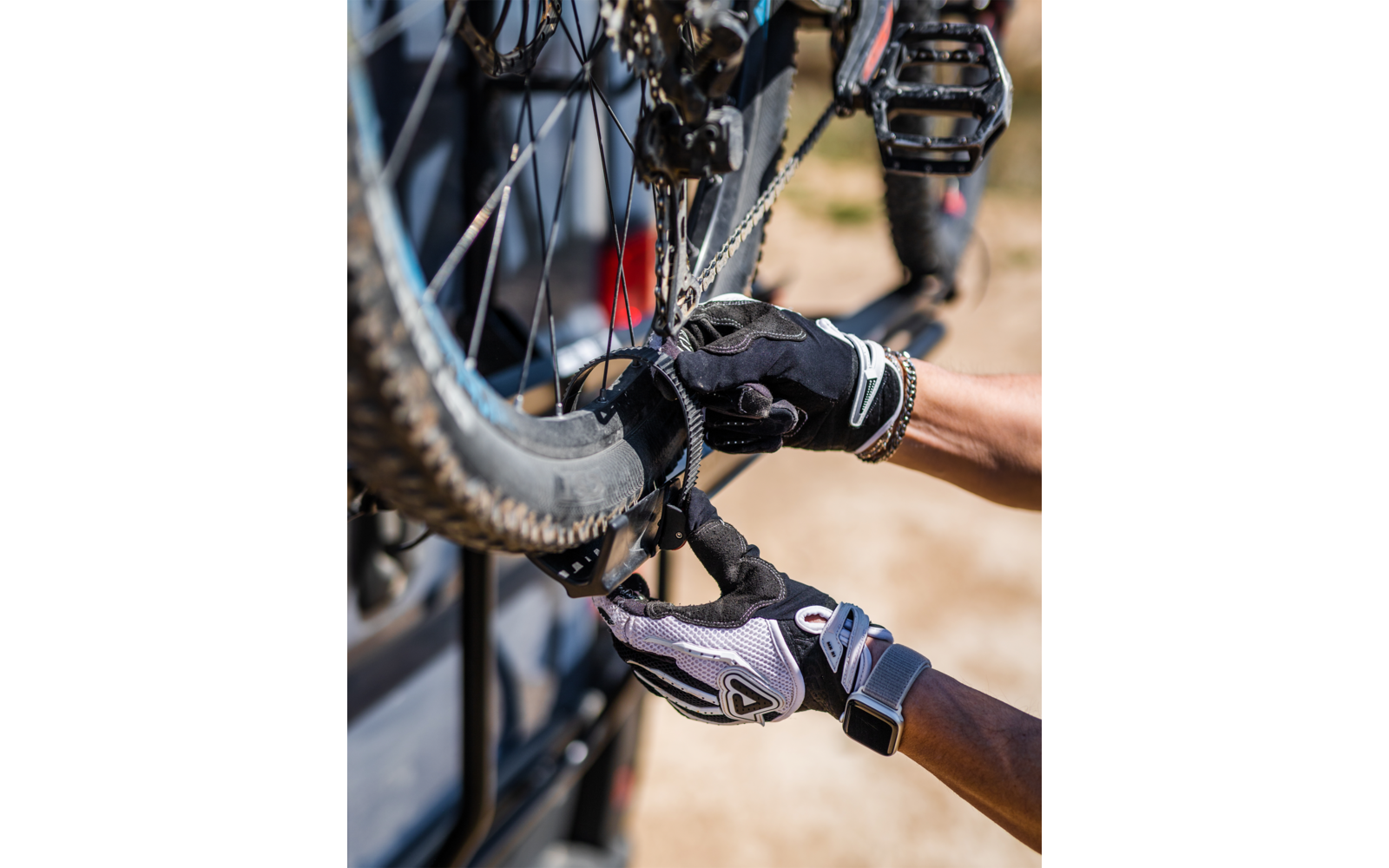 Fiamma Rail Quick Pro Fahrradschienen schwarz