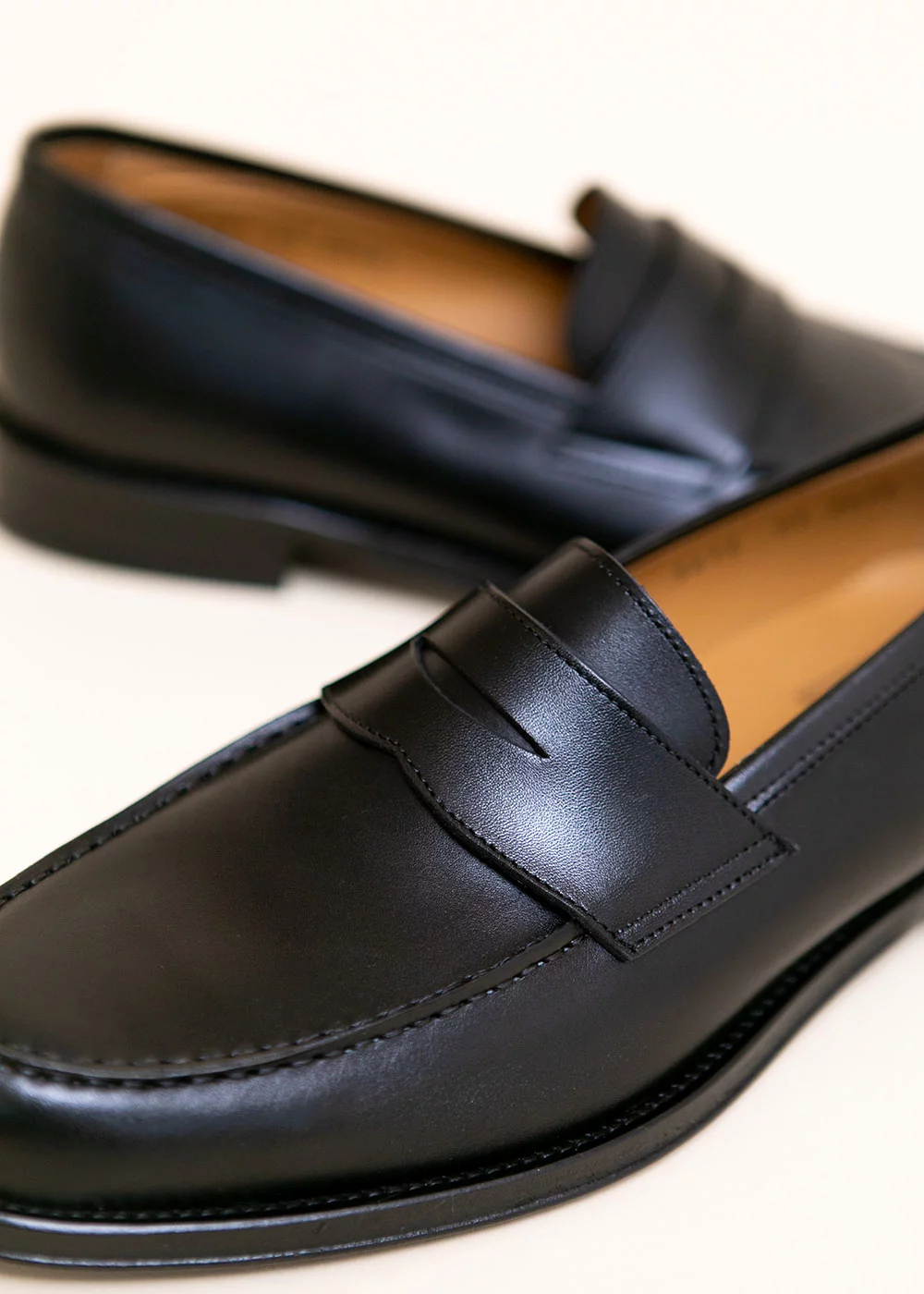 MOCASSIN BRENDISI CUIR NOIR