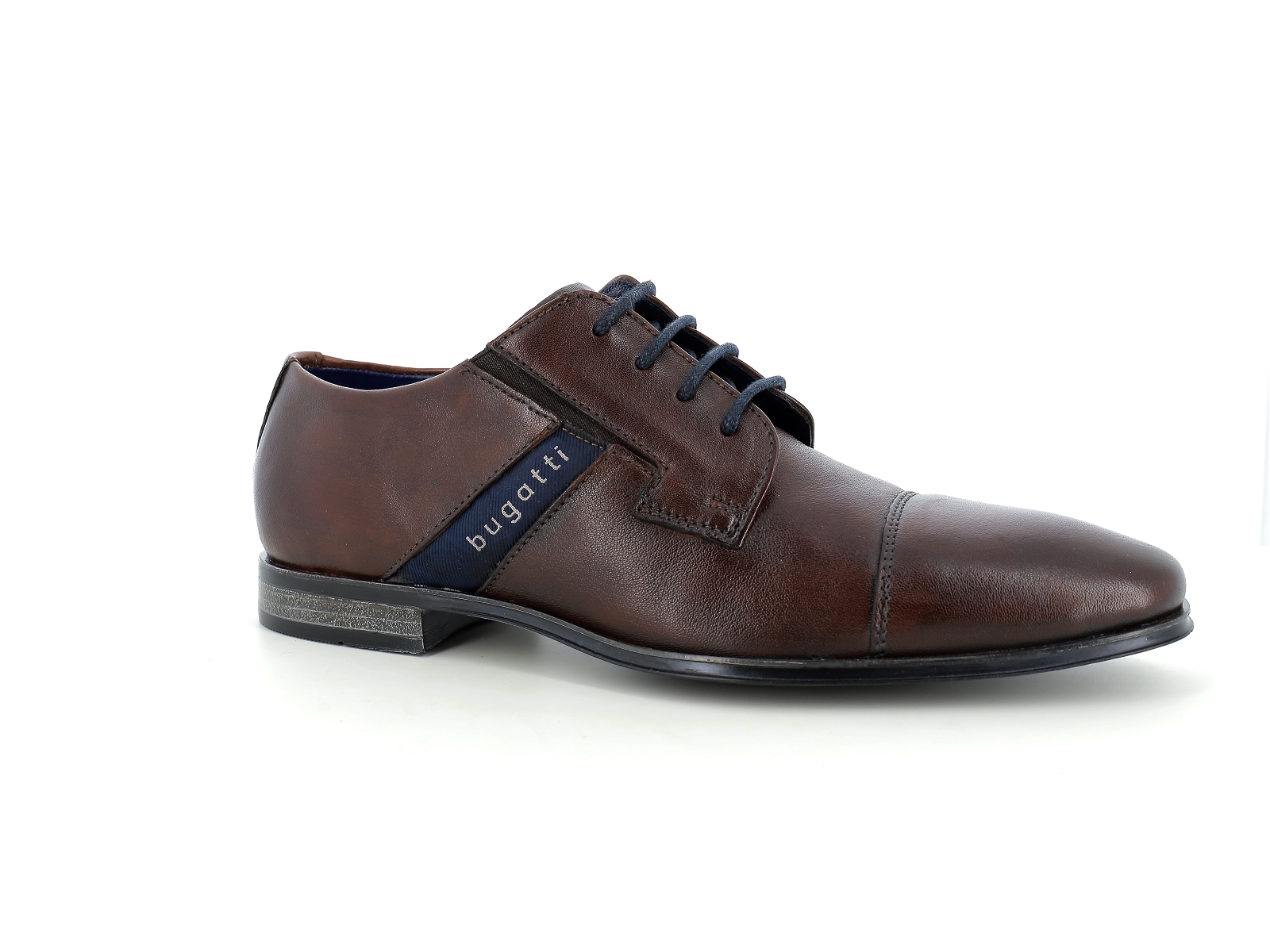 Bugatti-315 93106 4000 MORINO ECO Cuir Marron Foncé