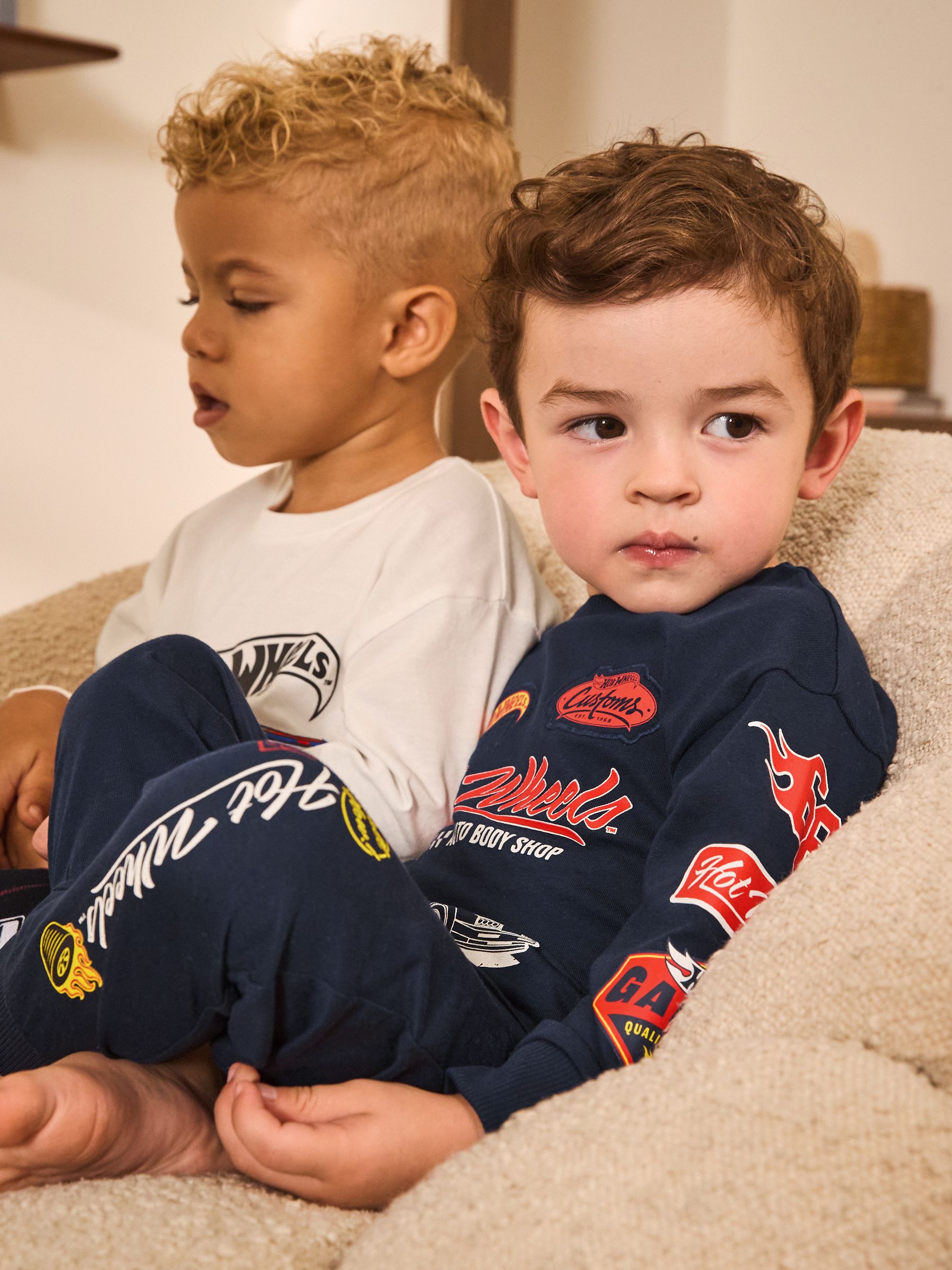 Multi Hot Wheels - Gelicentieerde knusse pyjama's 2 pack (9mnd -9jr)