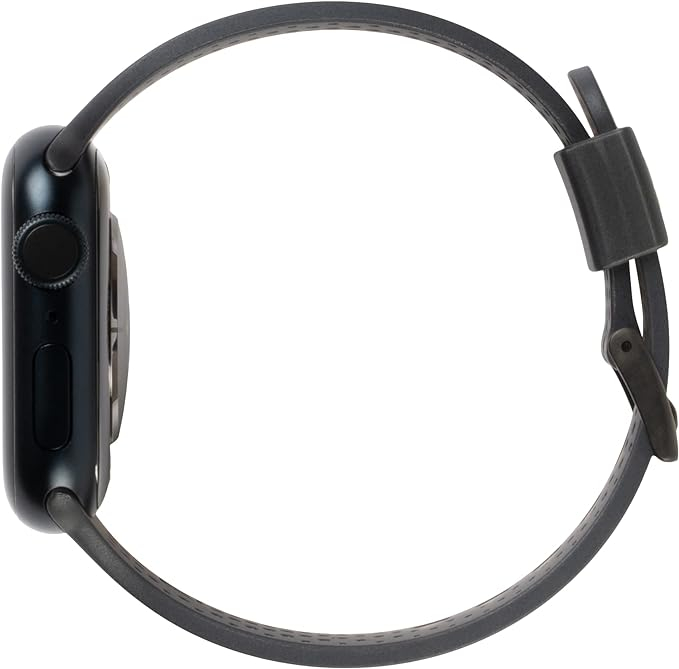Apple Watch (49/46/45/44 mm) Lucent Strap Silikon Armband (194006313131) - Ash (Grau)
