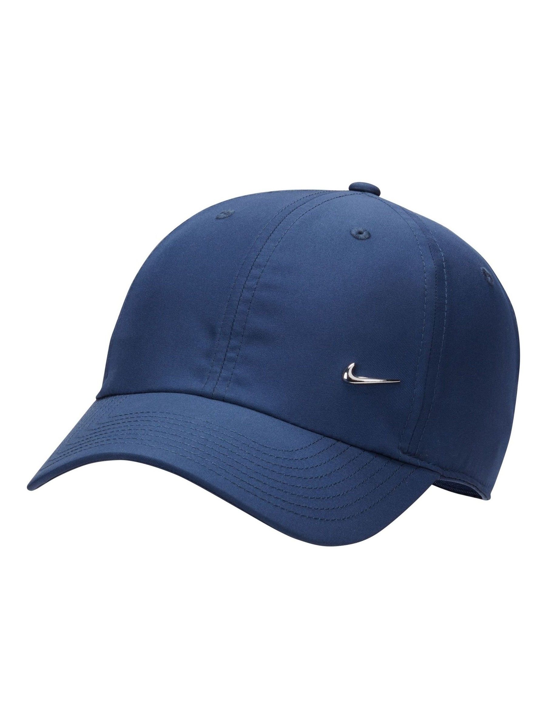 Blauw - Nike Dri-FIT Club Unstructured metal Swoosh pet